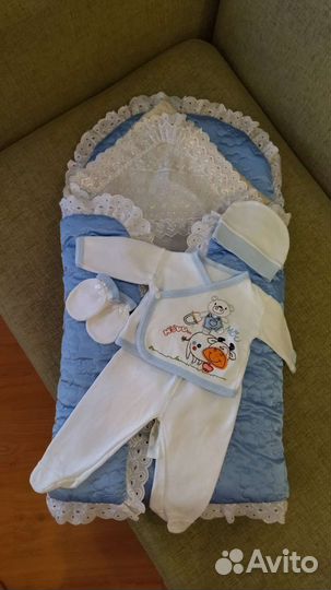 Конверт одеяло на выписку