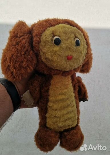 Плюшевая мягкая игрушка Чебурашка СССР