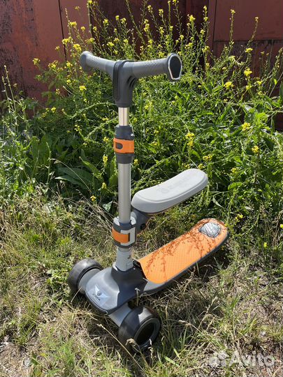 Самокат беговел 3в1