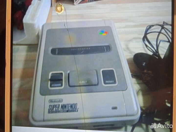 Игровая приставка super nintendo