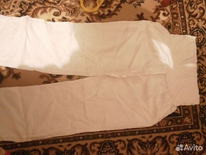 Летние женские брюки лен