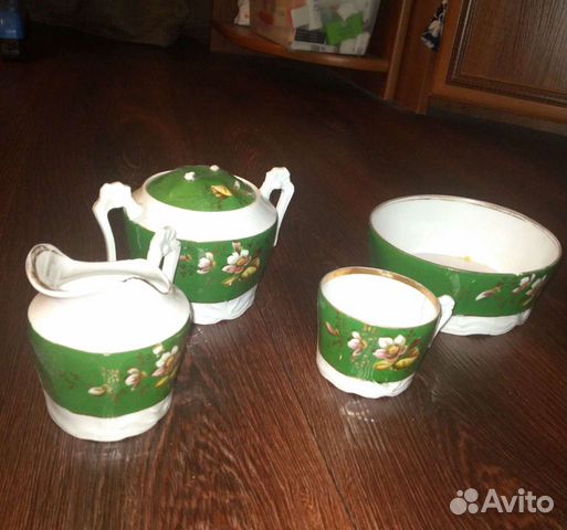 Сервиз чайный И.Е. Кузнецова на Волхове