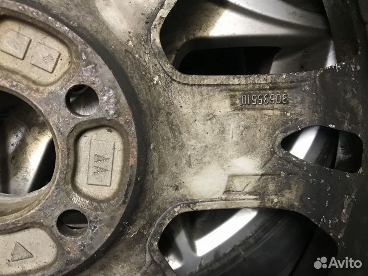 Диски с летней резиной на volvo