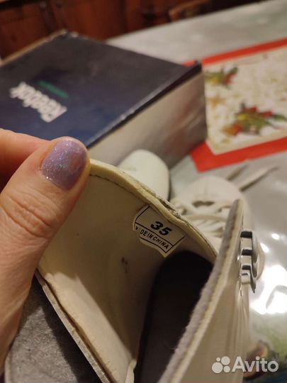 Детские коньки Reebok,35 размер