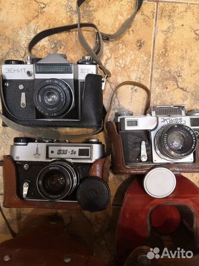 Спутник, Praktica, Киев, Зенит, Фэд, обьектив