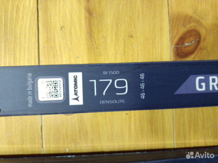 Беговые лыжи 179 см Atomic mover 46 с креплениями