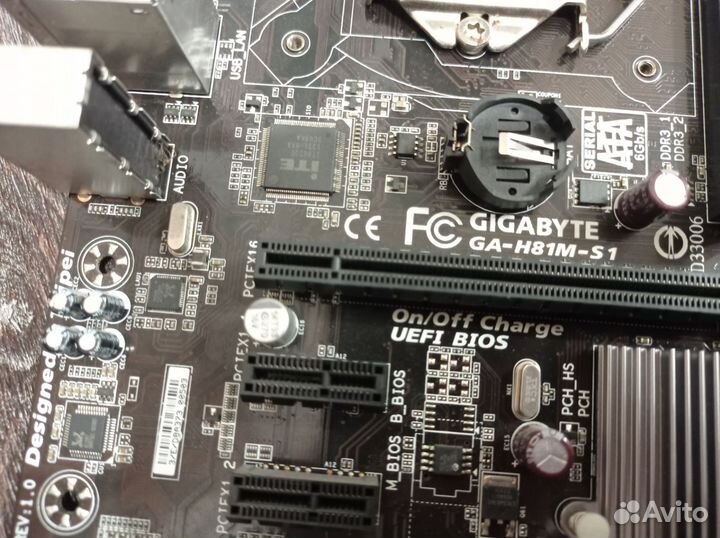 Материнская плата LGA1150 неисправная