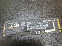 SSD Samsung 980 1TB на гарантии