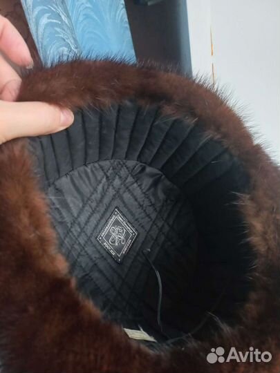 Норковая шапка ушанка