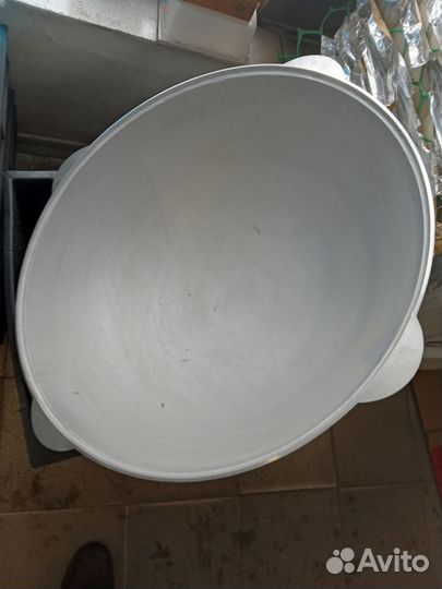 Алюминиевый казан 110 литров без крышки