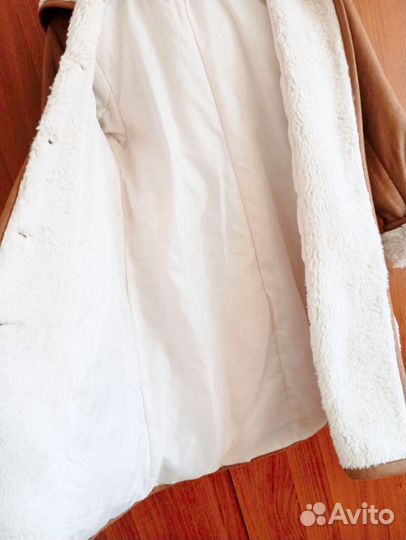 Пальто демисезонное, рост 140