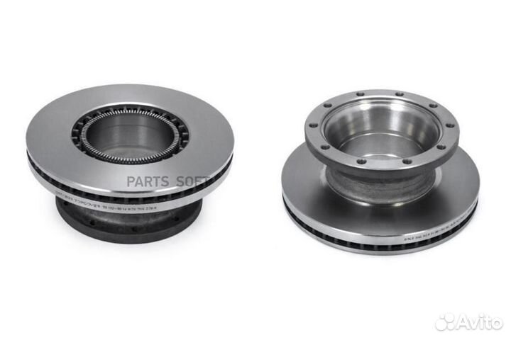 Диск тормозной ROR LM D-378mm,H-150mm, 10 болтов, вентилируемый