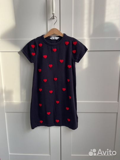 Нарядное Платье для девочки hm 6-8 лет