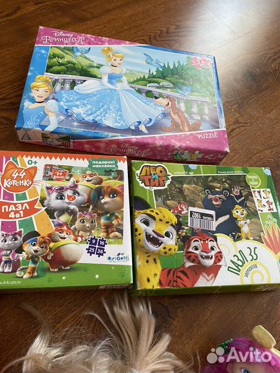 Огромный пакет развивающих игрушек