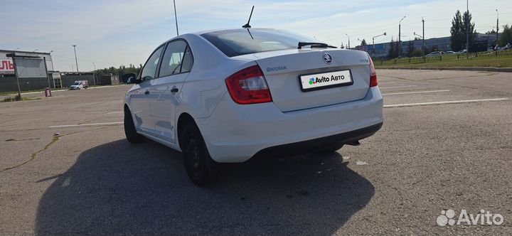 Skoda Rapid 1.6 МТ, 2017, 102 000 км