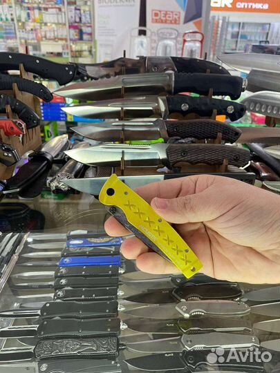 Складной нож Mcusta Bushi Sword Damascus (копия)