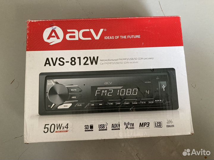 Автомагнитола ACV AVS-812W