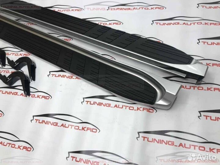 Подножки пороги Toyota Land Cruiser Prado 120 N905