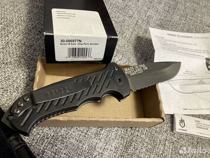 Нож gerber 06 auto