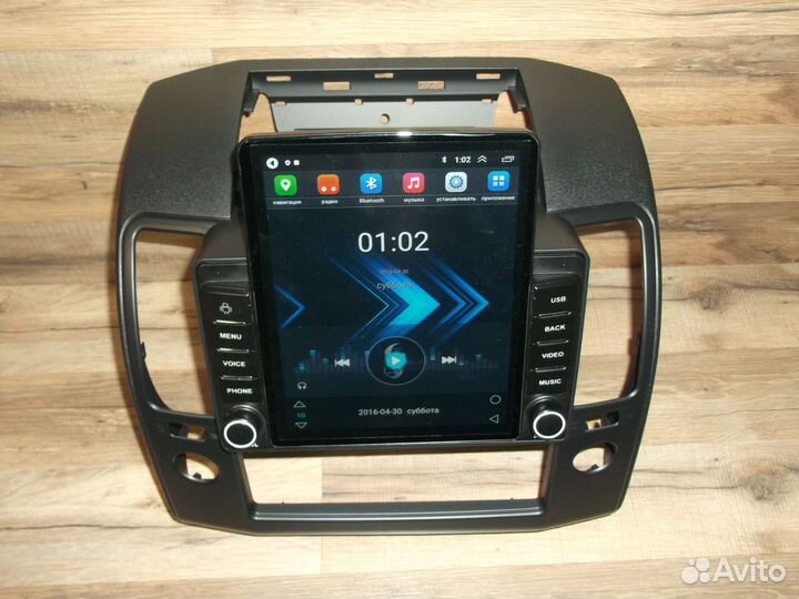 Магнитола Nissan Navara Tesla Android 2004-2010