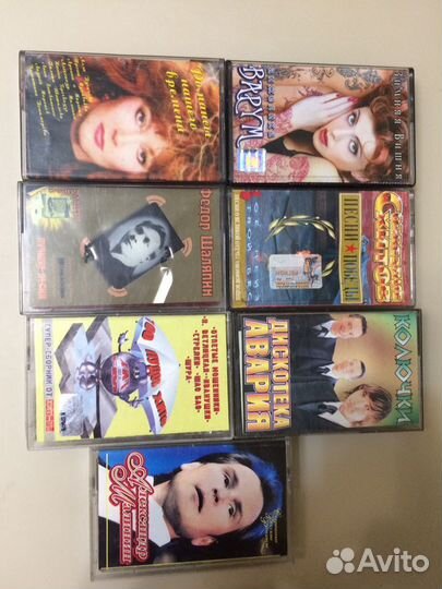 Аудиокассеты с записями