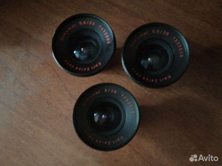 Оптика Dokumar 5.6/38 две штуки и одна 8/38