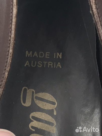 Туфли женские 39 размер натуральная кожа Италия