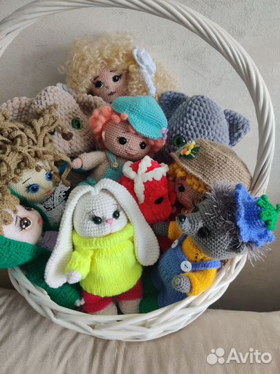 Мягкие игрушки ручной работы(малыши для души)