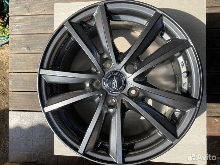 Литые диски графитовые R16 5*114.3