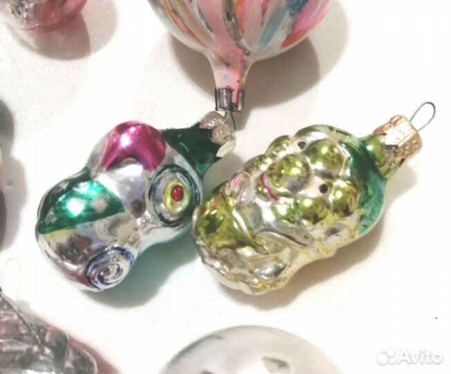 Елочные игрушки СССР Бармалей и другие