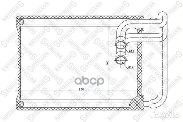10-35130-SX радиатор печки Hyundai Sonata 2.0
