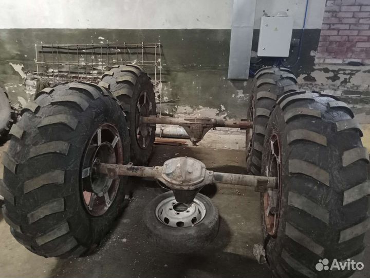 Колеса ободрыши с мостами