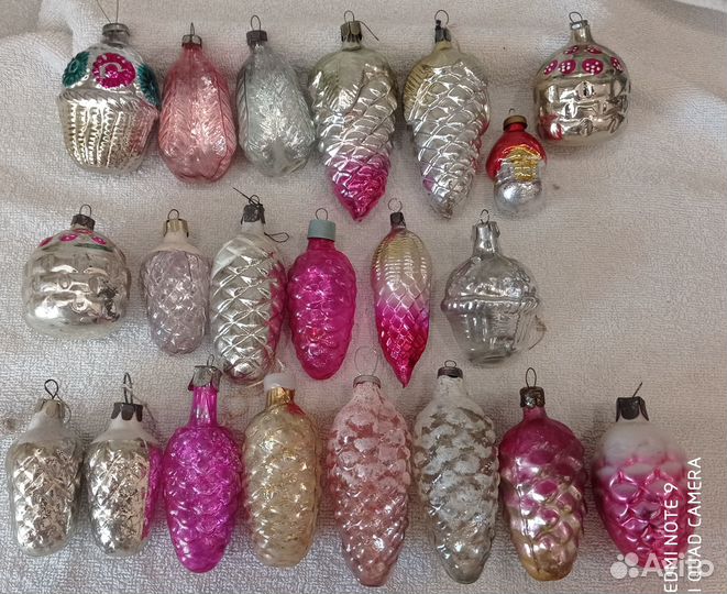Елочные игрушки СССР