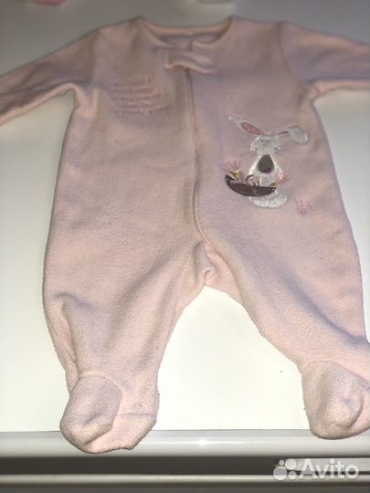 Пакет одежы на девочку 0-3 мес