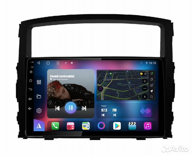 Штатная магнитола для Mitsubishi Pajero на Android