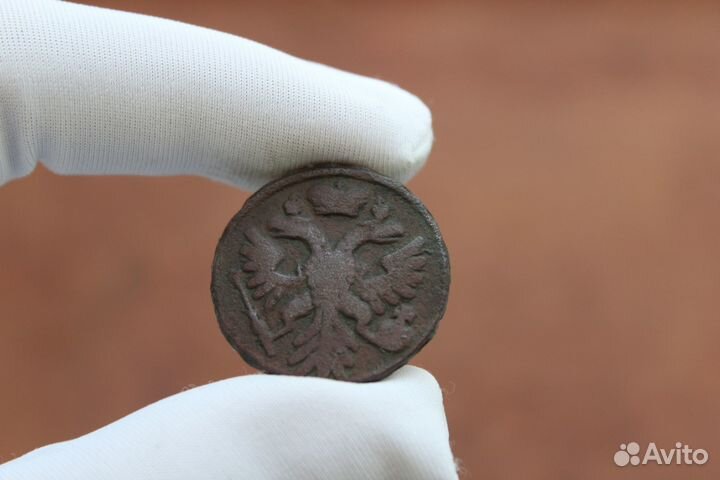 Деньга 1741 Елизавета Петровна Тверь