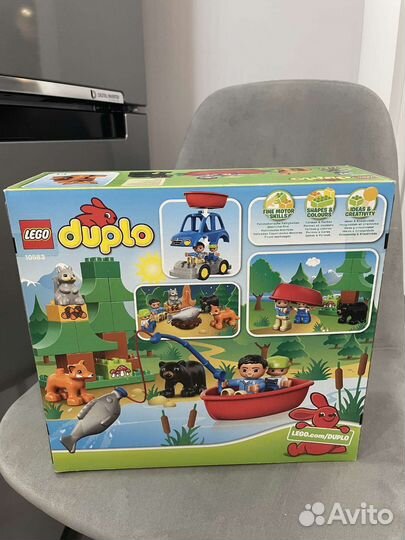 Lego Duplo Рыбалка в лесу 10583 новый