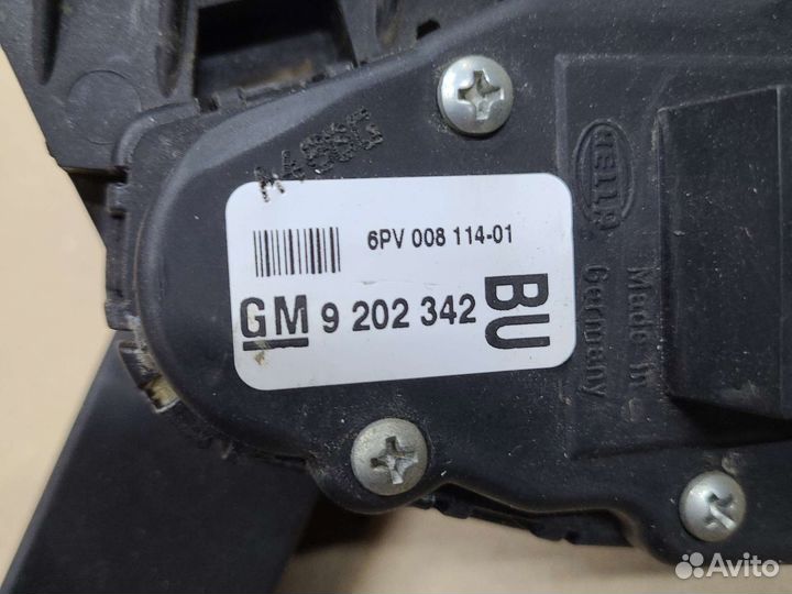 Педаль газа акселератора Opel Astra H Zafira B