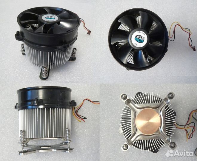 Кулер с медью для 4х ядерных Quad Xeon s775