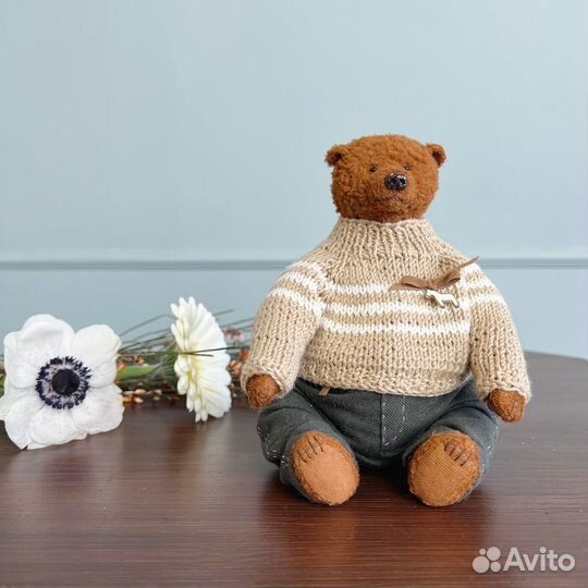 Игрушка Медведь ручной работы