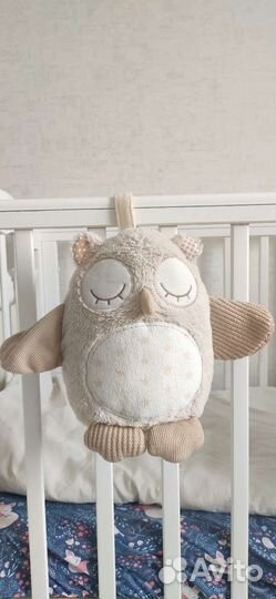 Мягкая игрушка Cloud B Совенок с белым шумом