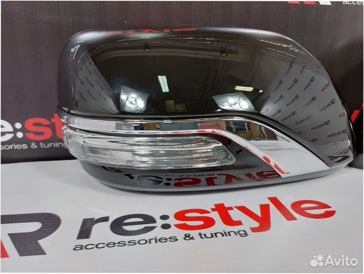 Накладки на зеркала Toyota Land Cruiser 200 R605