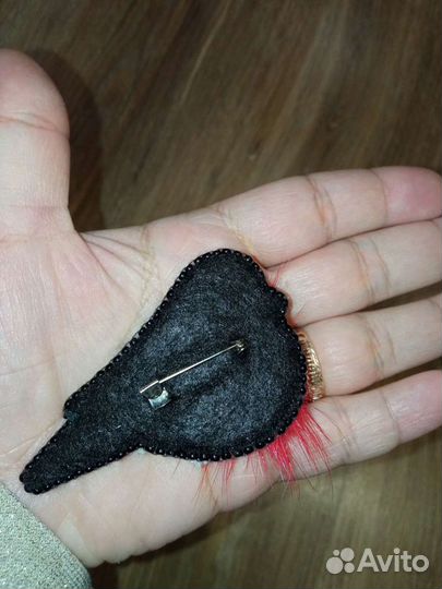 Брошь из фетра