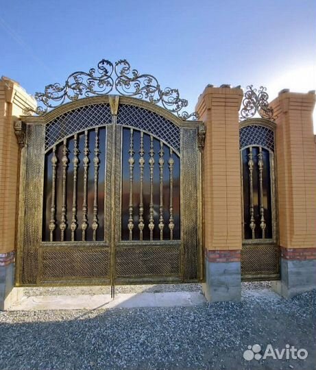 Кованые ворота