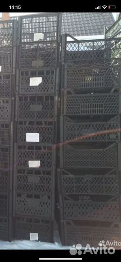 Ящик пластиковый полимерный для овощей