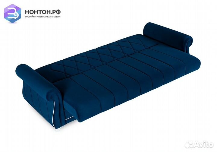 Диван книжка Роуз синий