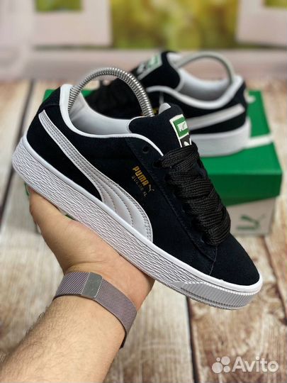 Кроссовки мужские Puma suede Xl черные