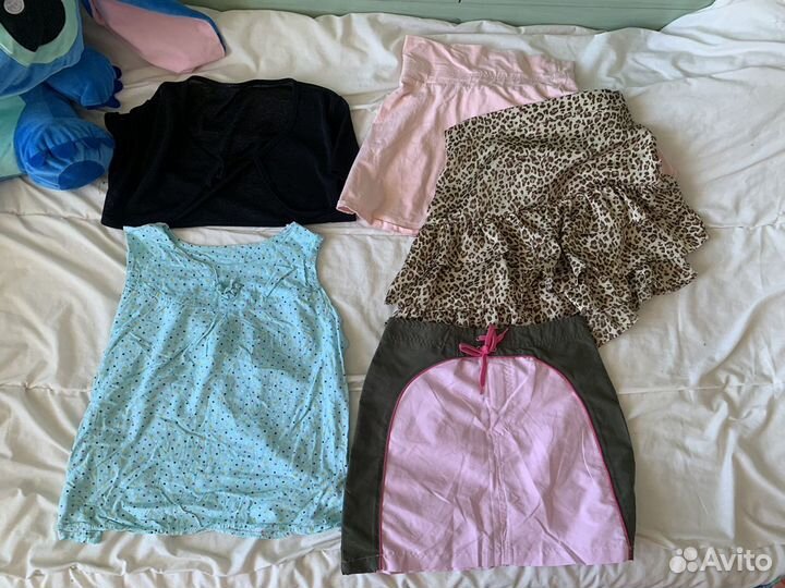 Пакет вещей на девочку рост 134 140