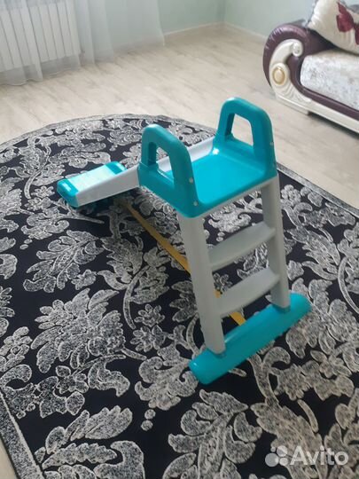 Детская горка пластиковая для дома