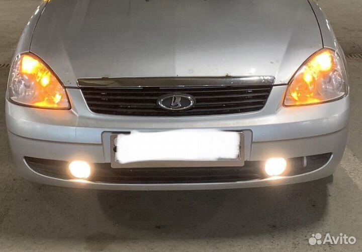 Бампер передний priora 1